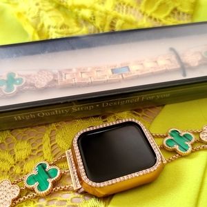 Green Diamond clover strap for Apple watch 38/40mm